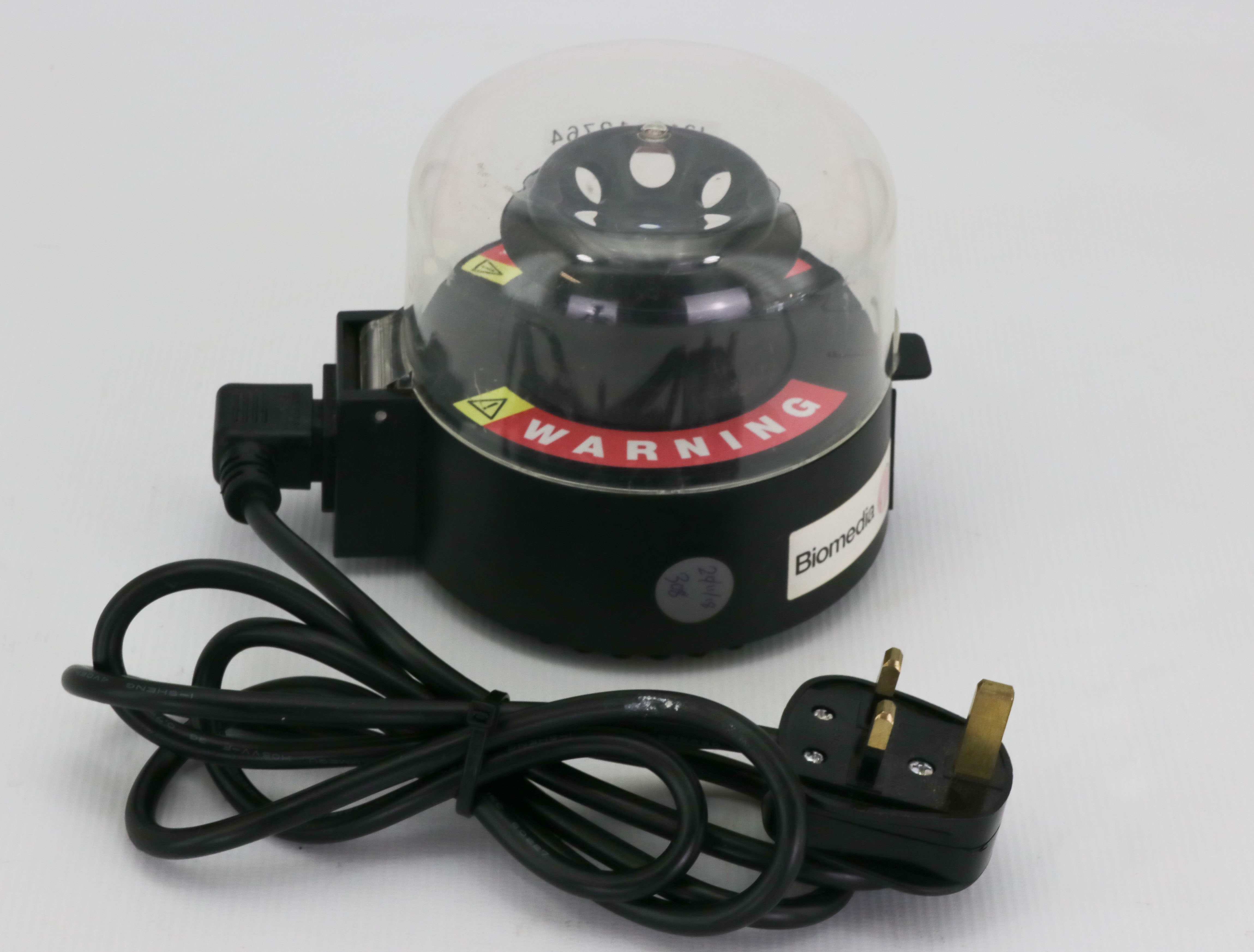12764 BIOMEDIA MICRO-CENTRIFUGE, 100-240VAC, 50/60HZ, 15W PC-100